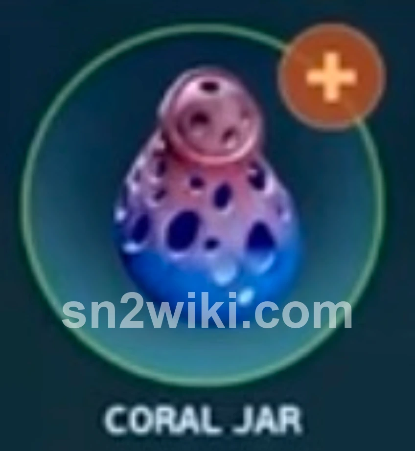 Coral Jar