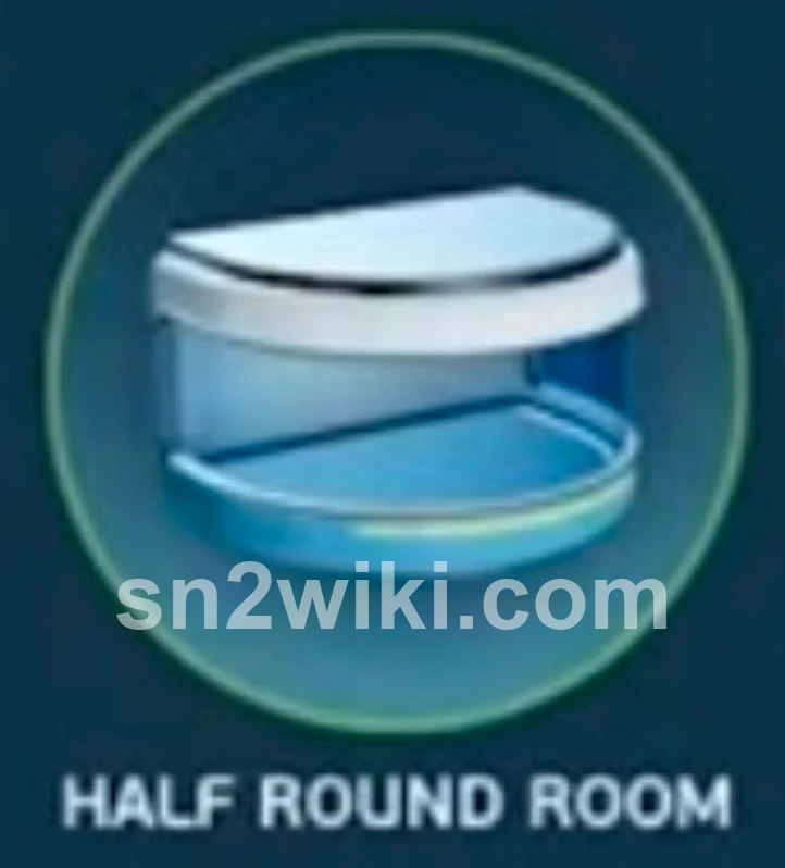 Half Round Room