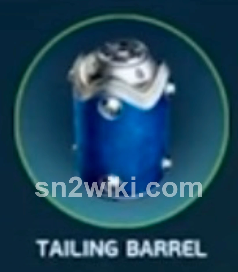 Tailing Barrel