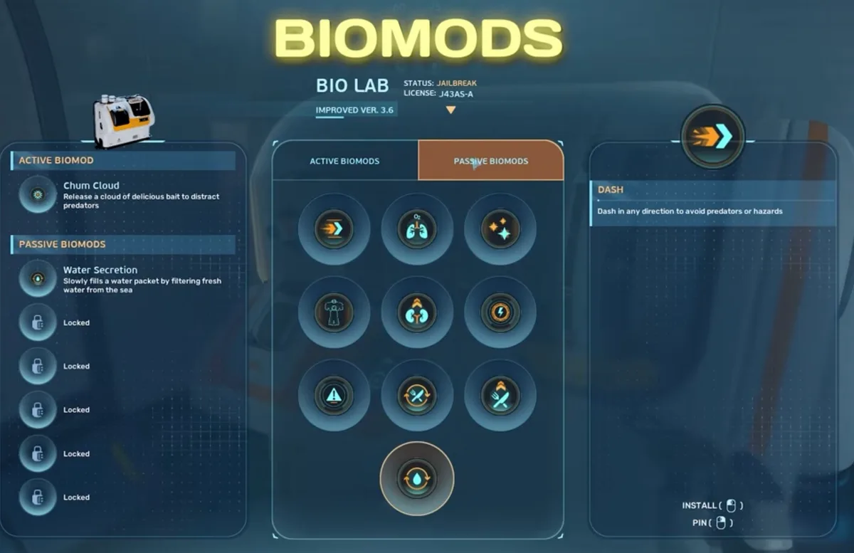 BioMods interface in the Biolab